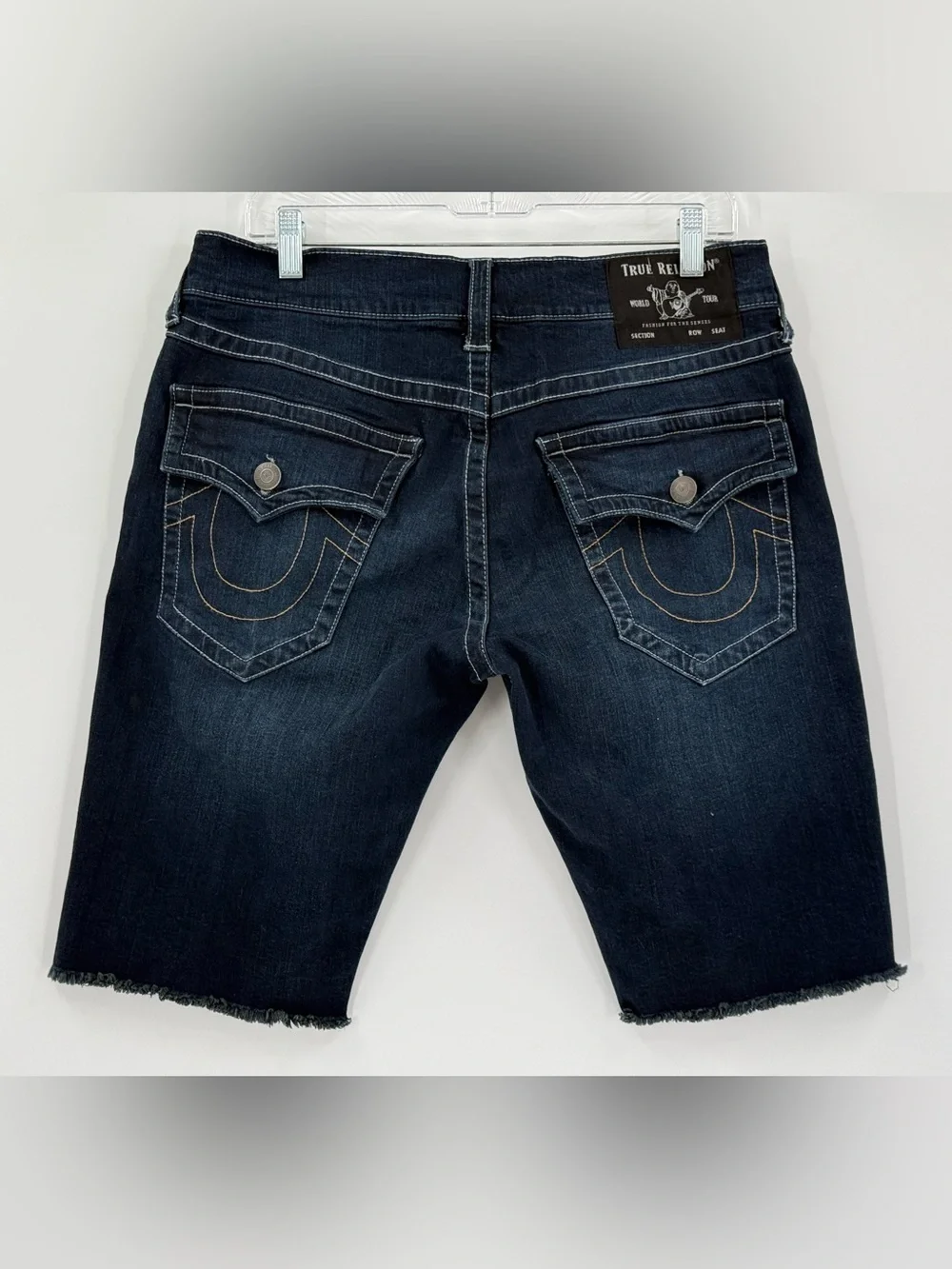 True Religion Jorts Jean Shorts Ricky 31